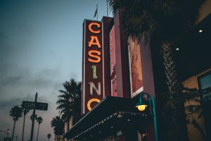 Casino marquee signage