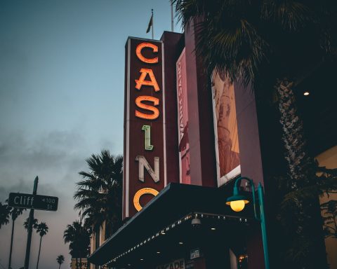 Casino marquee signage